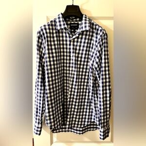 Bonobos Men's Blue Checkered Shirt